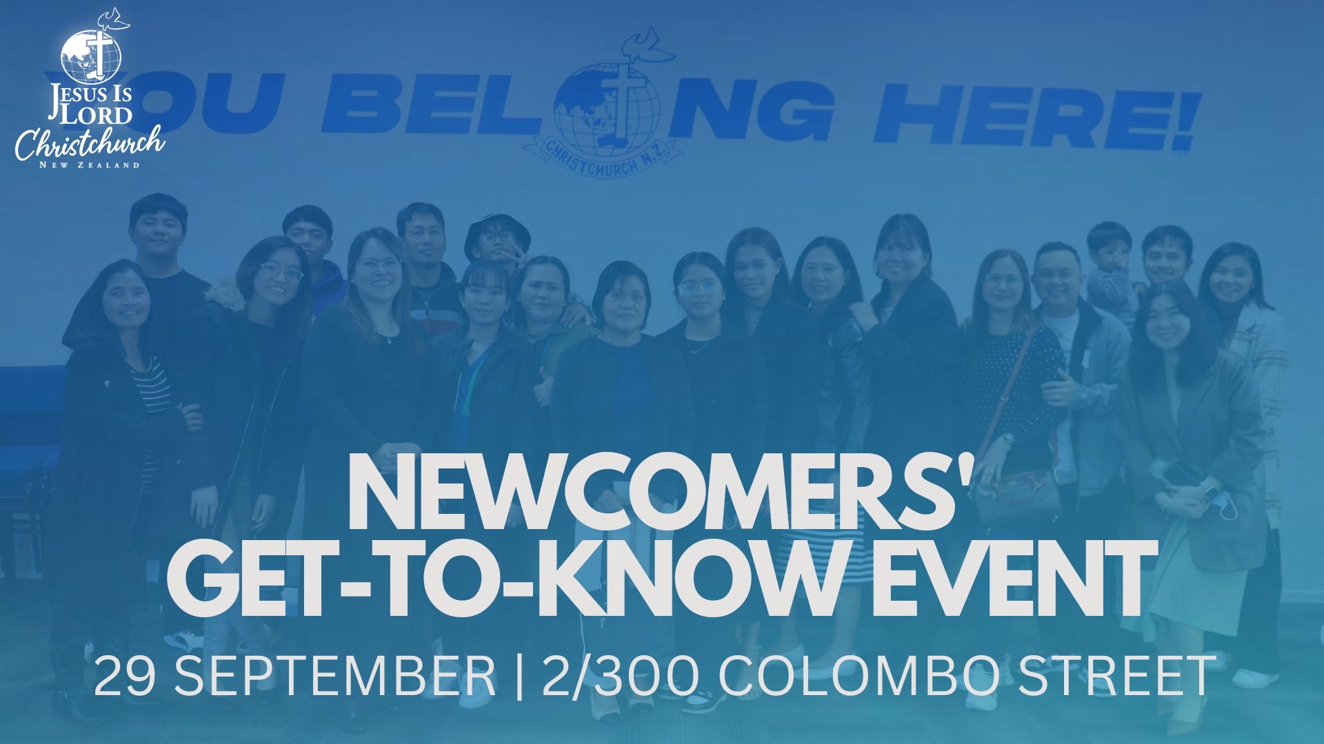 Newcomer's Get-To-Know Event - July - September